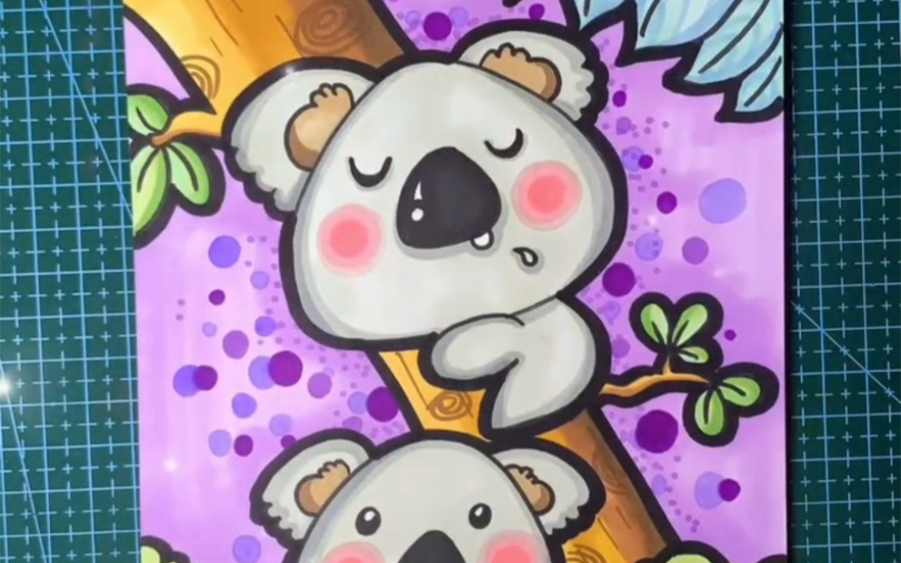 考拉 树袋熊儿童画