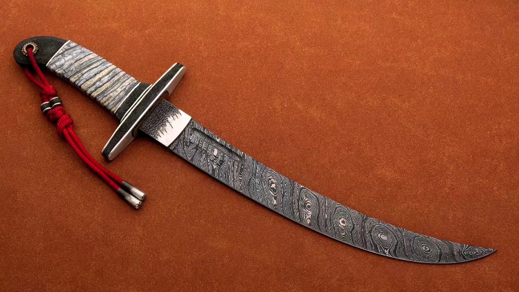 冰川武士——带有咱们中国味道的短刀,由世界刀坛身价第一的黑人刀匠