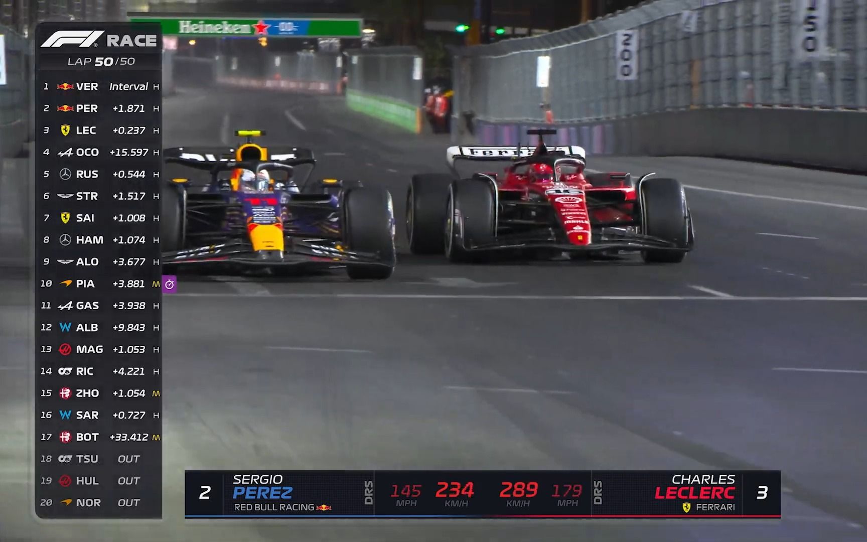 race highlights | f1 2023 las vegas grand prix