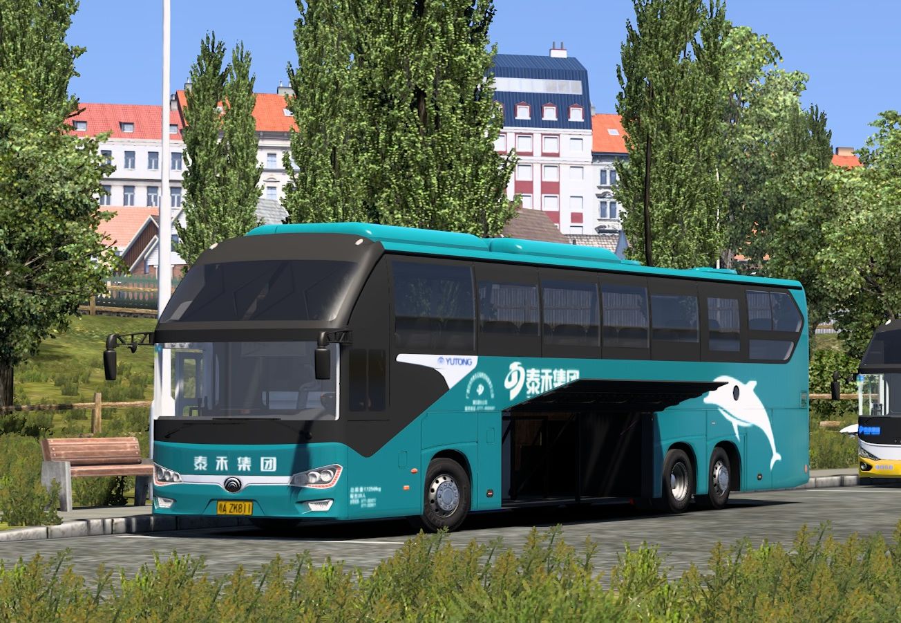 【euro truck simulator 2】联运日常1:驾驶着宇通6148在公路上飞法法