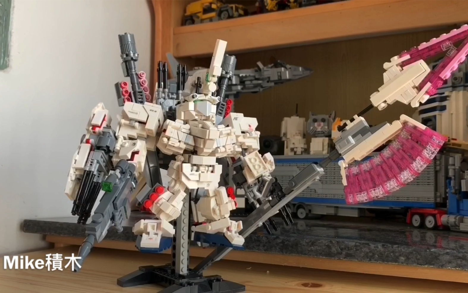 (b站首創)moc原創積木全武裝獨角獸高達 unicorn gundam full armor