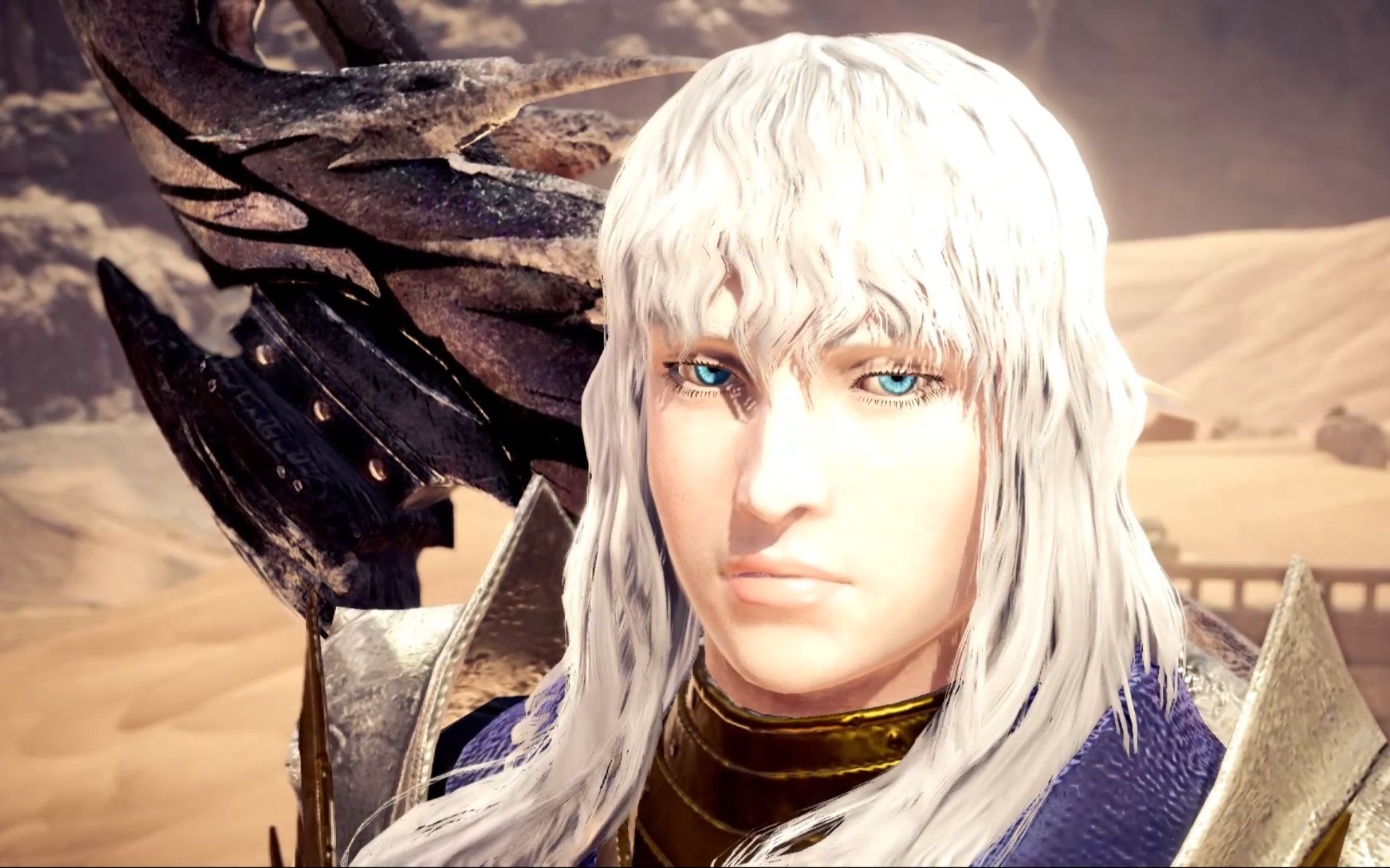 怪物猎人世界-剑风传奇格里菲斯捏脸