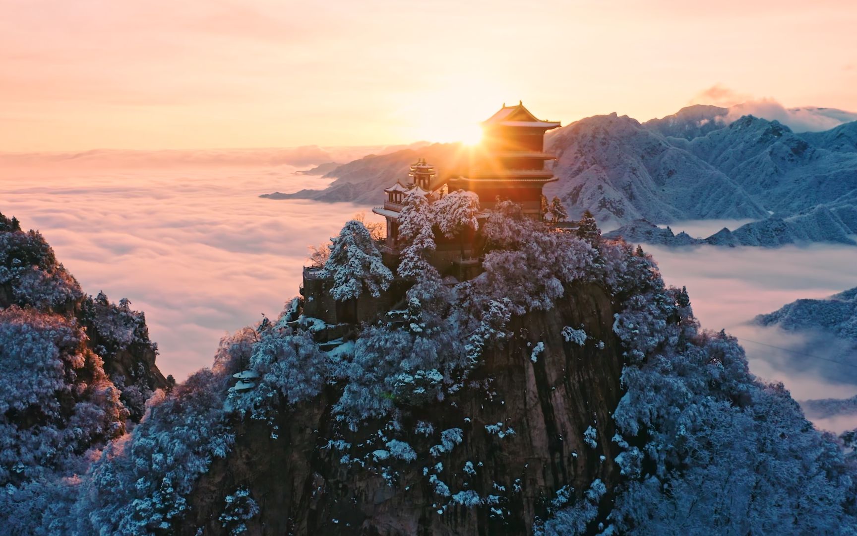 [图]终南山南五台超级云海