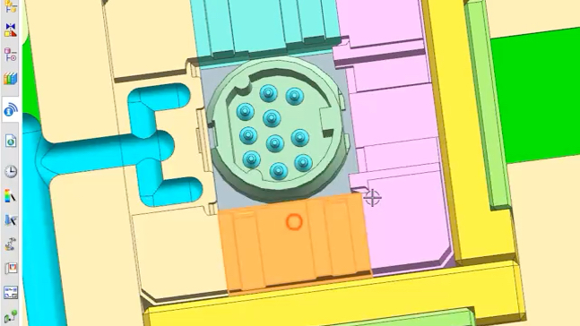 ug塑胶模具设计-精密连接器模具结构解析(上)