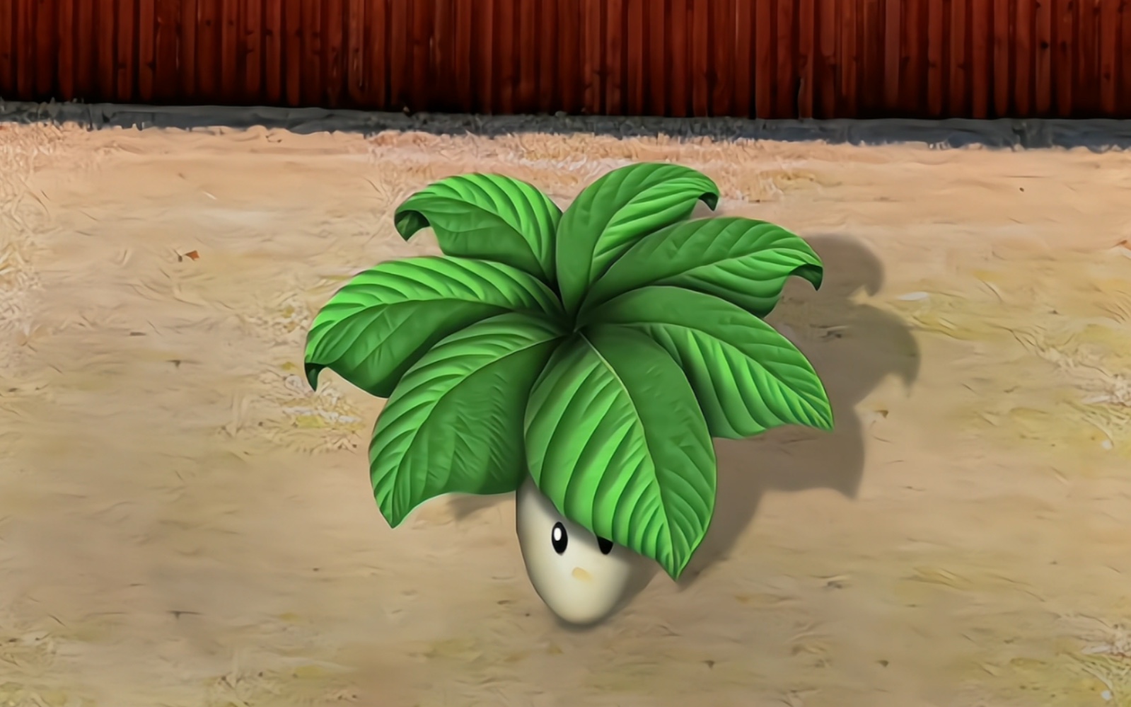 还原植物大战僵尸里的萝卜伞