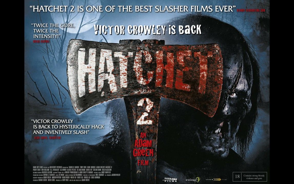 《HATCHET II》TRAILERS 《短柄斧 2》预告片集 2010哔哩哔哩bilibili