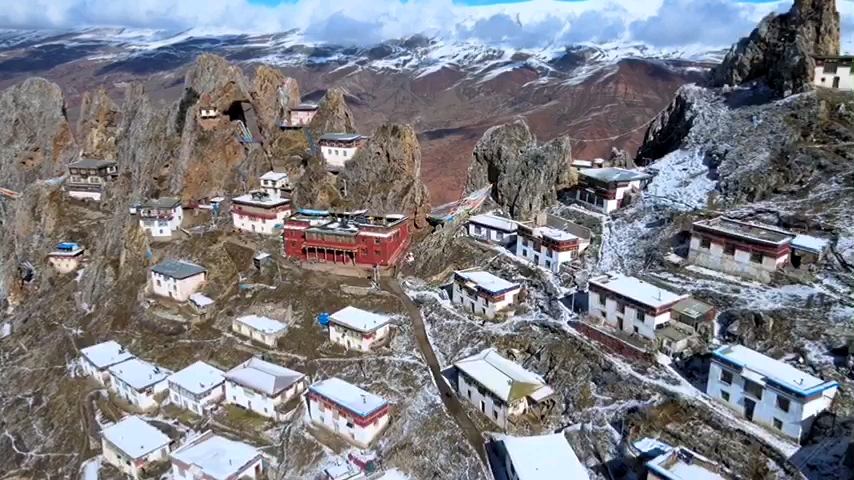 [图]【藏东秘境，天空之城—孜珠寺】