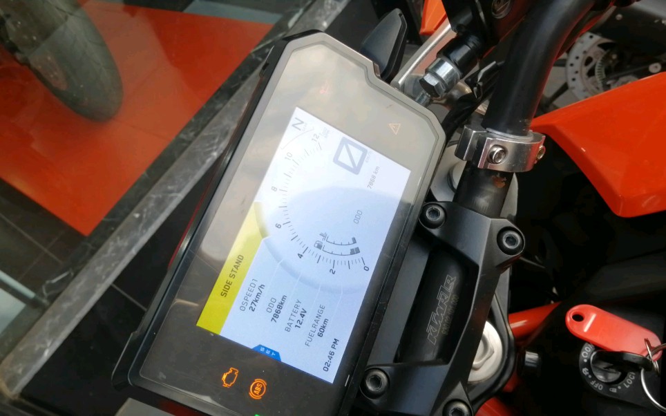 ktm390duke全英文仪表大教学满满干货
