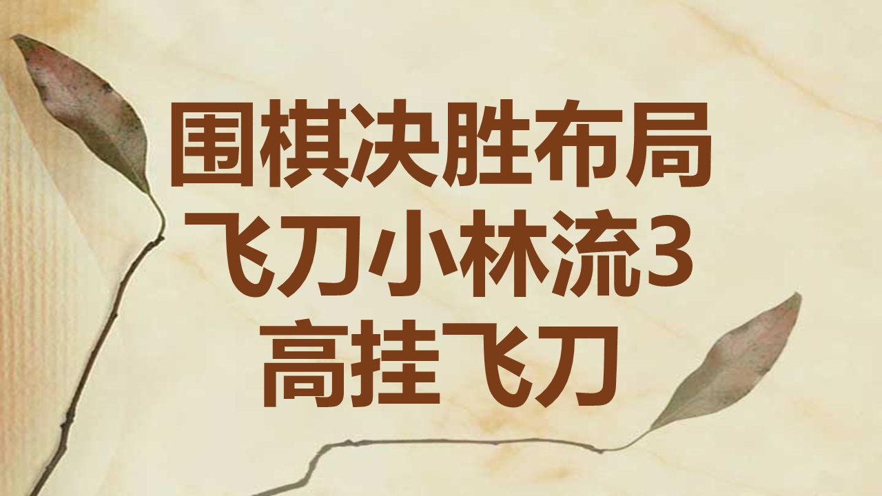 【25段】24年最新飞刀小林流3:高挂飞刀哔哩哔哩bilibili