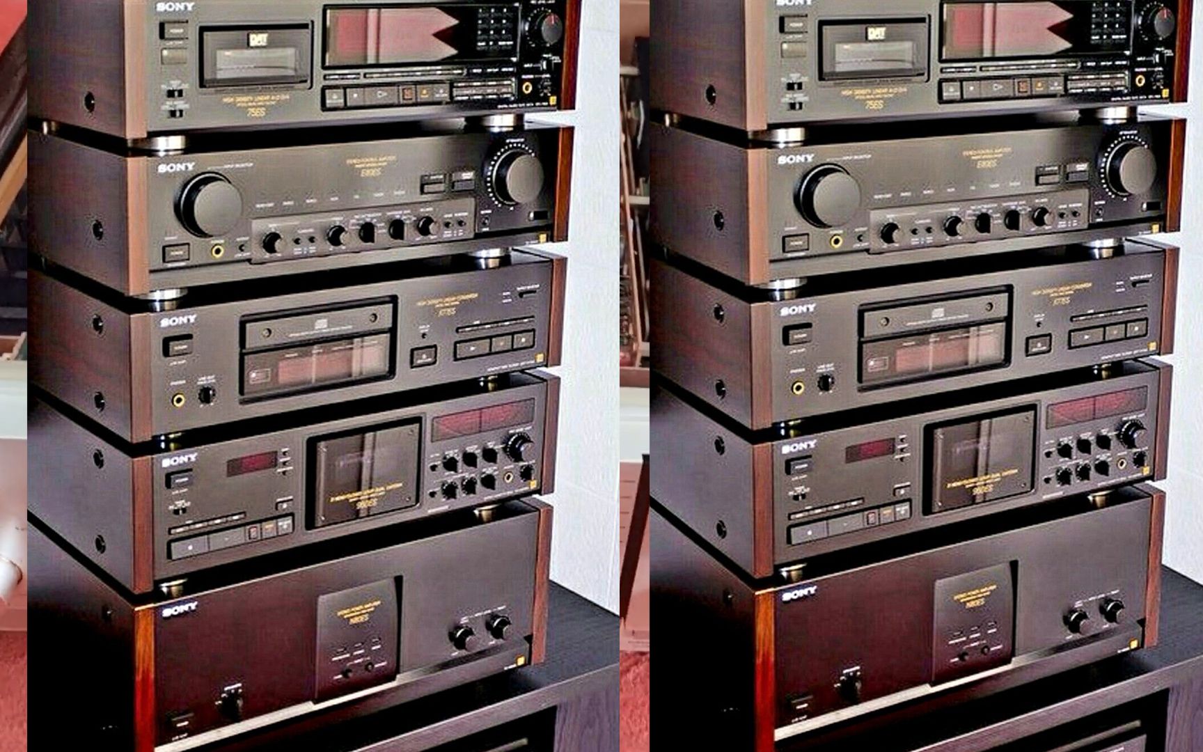 索尼旗舰后级功放ta-n80es 用料十足,动力强劲