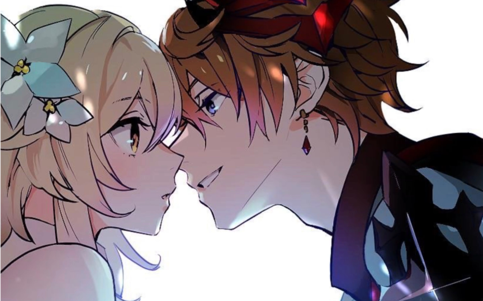 达荧的一些图(含一些达达利亚单人图)———我嗑的cp最甜!