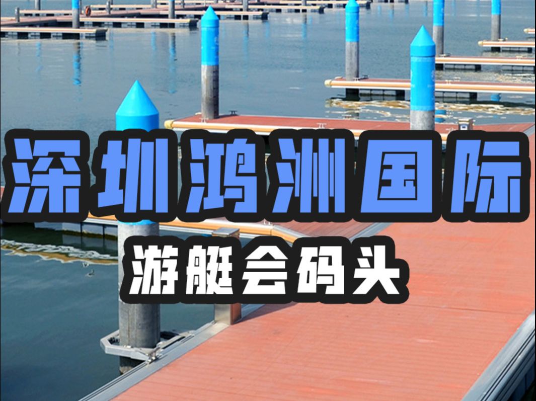 深圳机场鸿洲国际游艇会位于国际海滨城市深圳,毗邻深圳国际机场旁.码头为铝合金结构浮码头,有不同规格游艇泊位共276个.哔哩哔哩bilibili