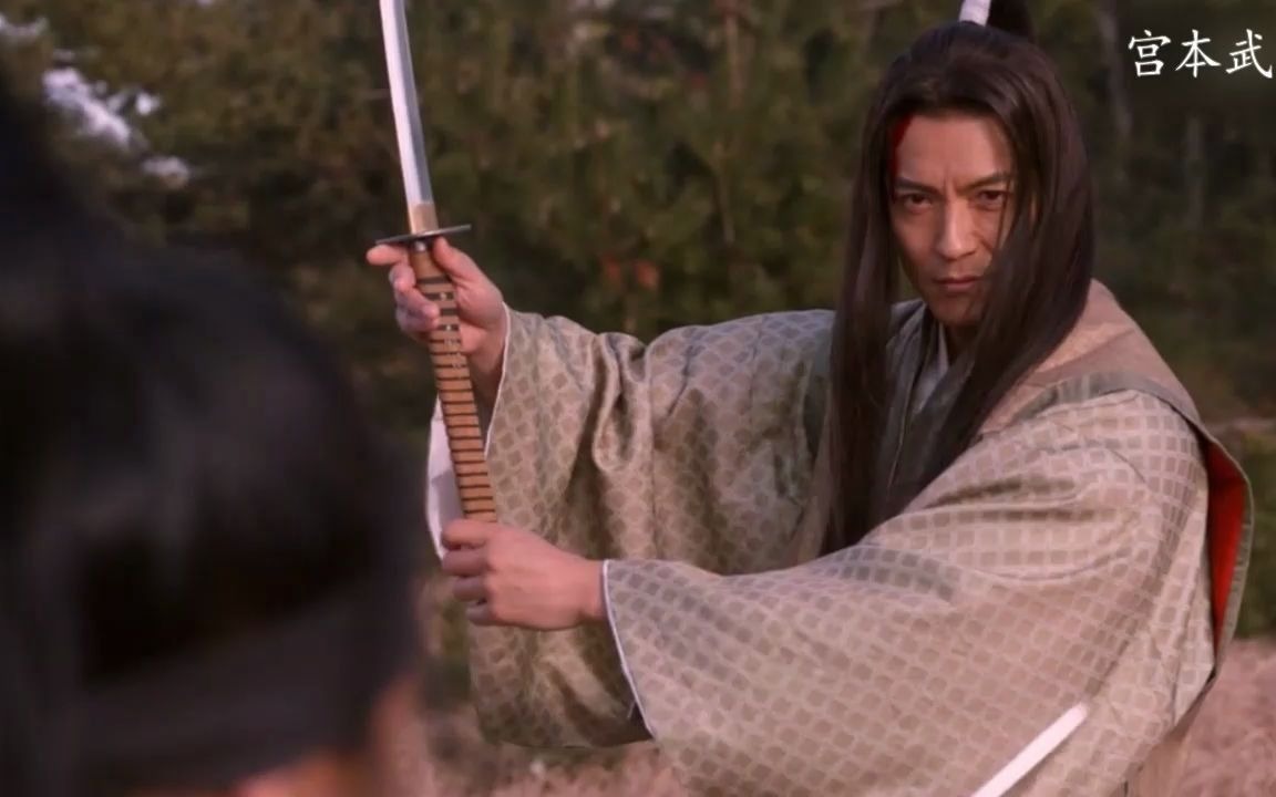 宫本武藏二天一流vs佐佐木小次郎得意技燕返宿命之战