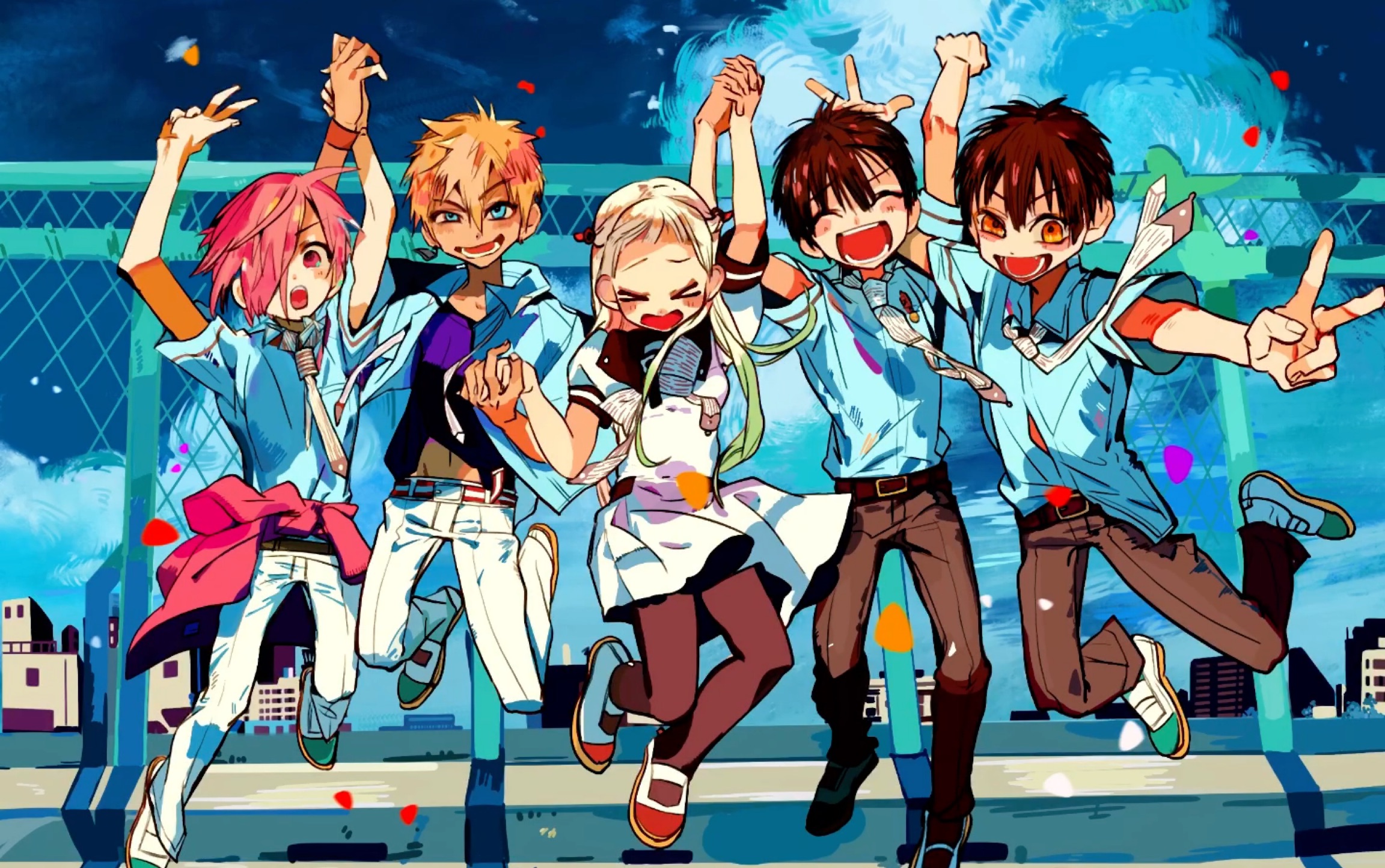 【procreate】花子君合影 临摹练习_哔哩哔哩_bilibili