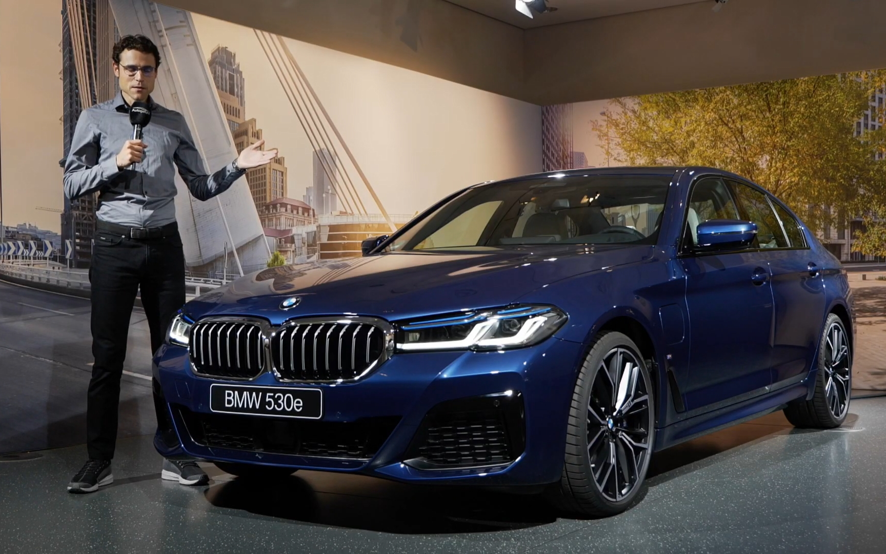 2021款宝马5系小改款新能源545ephev德国小伙带你极致深度评测