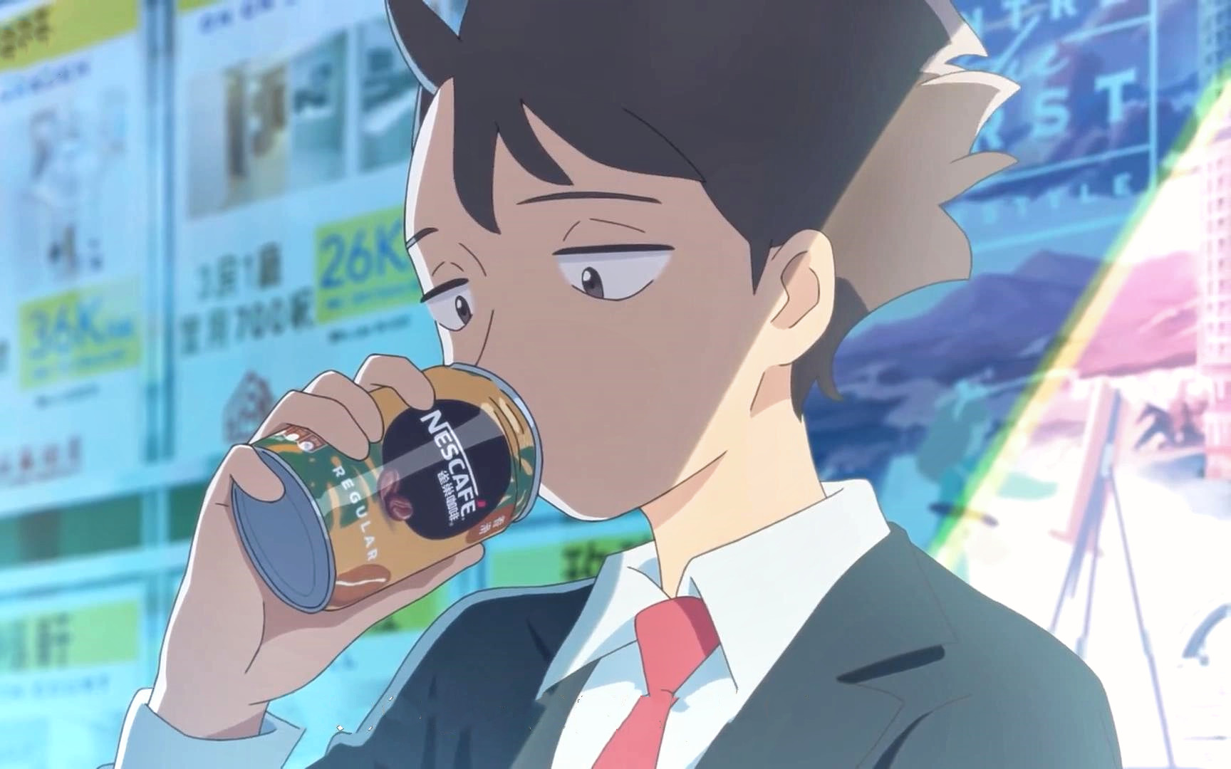 6月宣传动画雀巢咖啡带给你2分钟真正醒神官方中字1080p