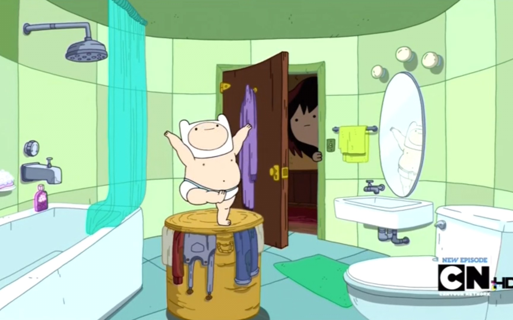 【探险时光/探险活宝】〔punch your buns〕来和芬恩一起跳打屁屁舞