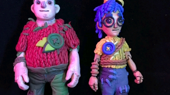 自制挂卡玩具|《双人成行》—科迪/小梅