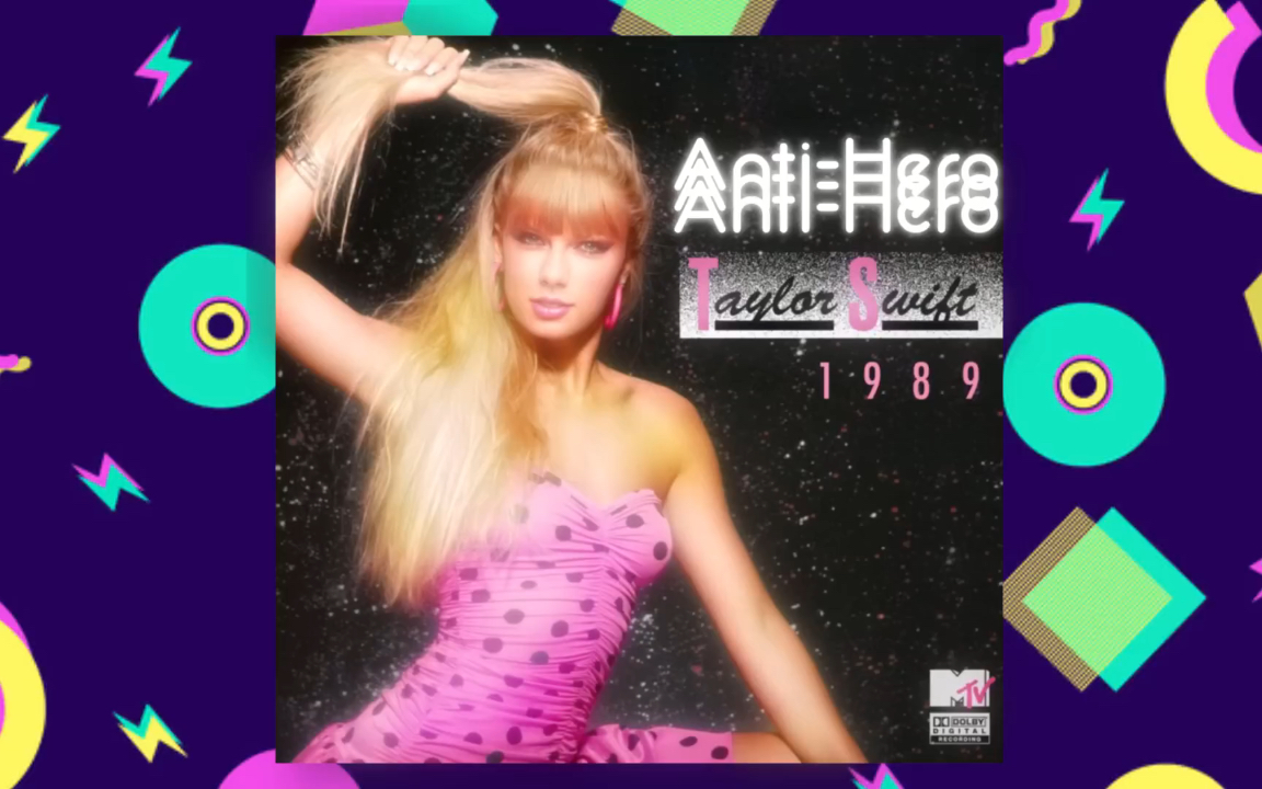 [图]【Taylor Swift】如果霉霉的《Anti-Hero》发行于1989年会是什么味道