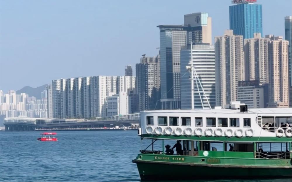 香港9396#维多利亚港 #天星小轮再次重逢依旧心动的地方,香港