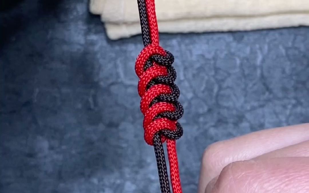 金刚结编法教程,蛇结升级版