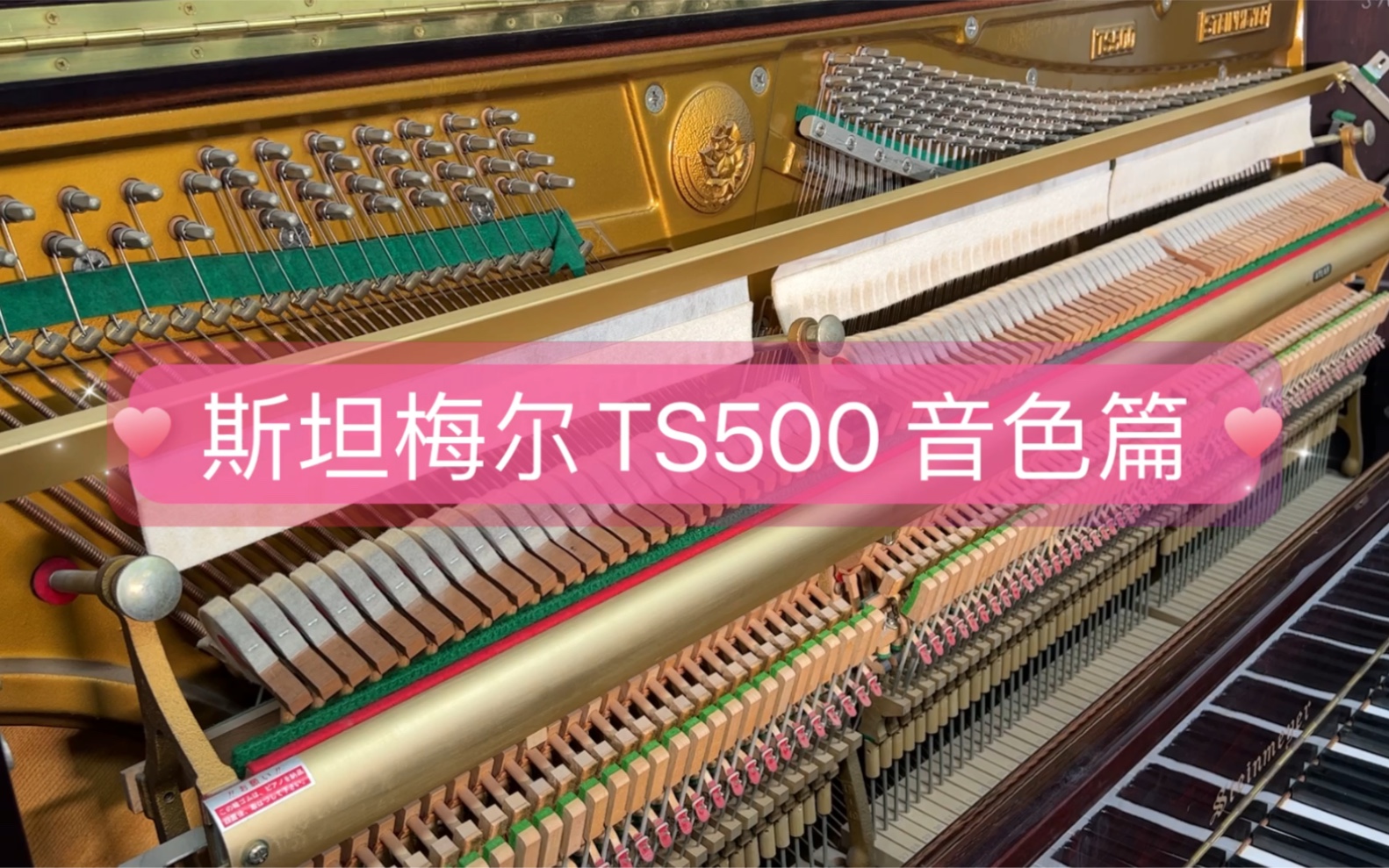 [图]斯坦梅尔TS500 音色篇 性价比天花板