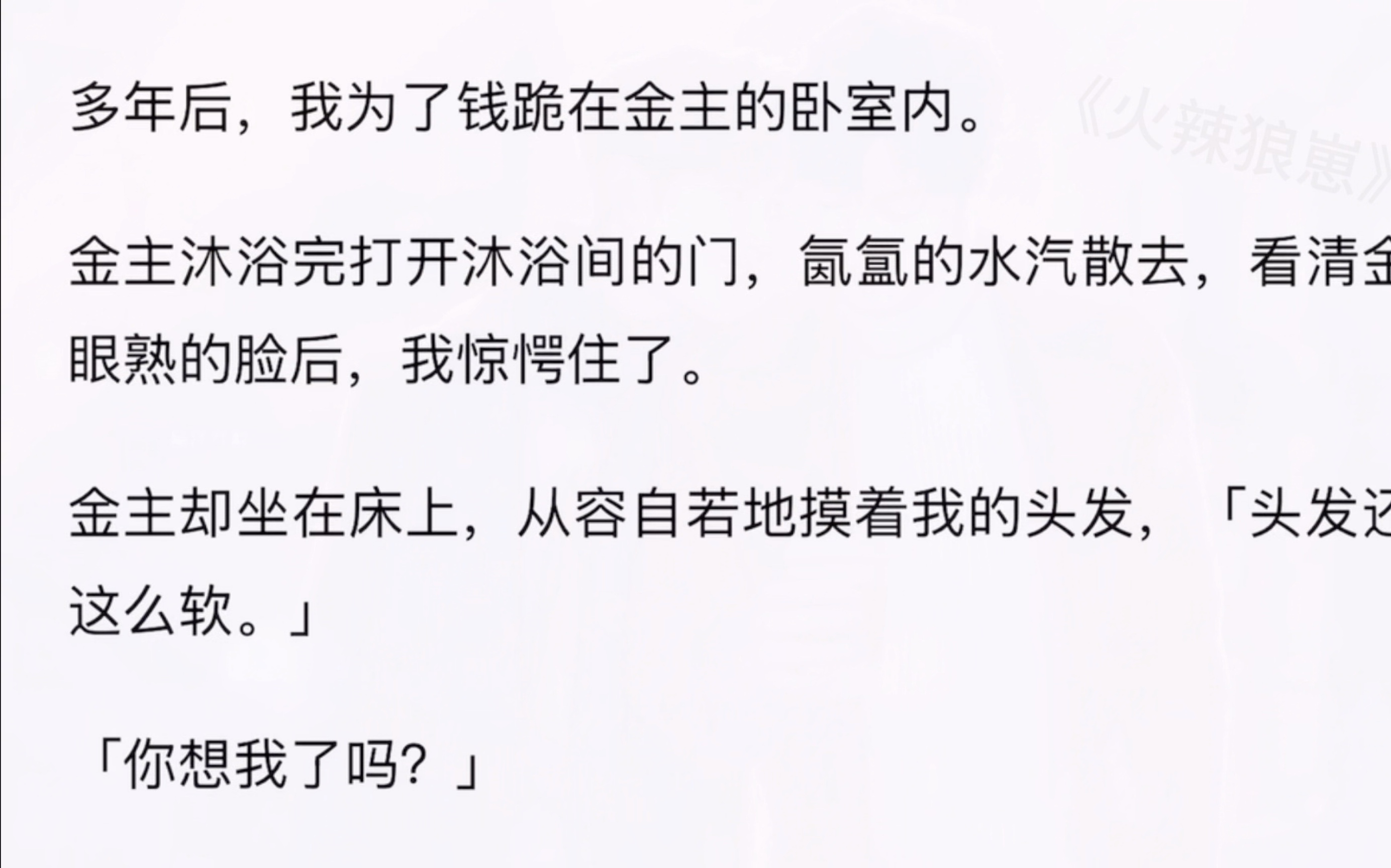 【双男主】「后来我就知道了,可能是夜晚看到镇上的一对同性亲吻时,但应该是梦里……我才知道,我爱你,不是单纯的爱.」《火辣狼崽》失o,乎哔哩...