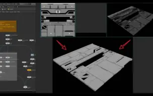 Descargar video: Houdini 根据PSD不同图层进行模型提取（技巧分享）