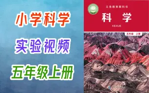 Download Video: 小学科学 教科版 五年级上册 科学实录 实验视频