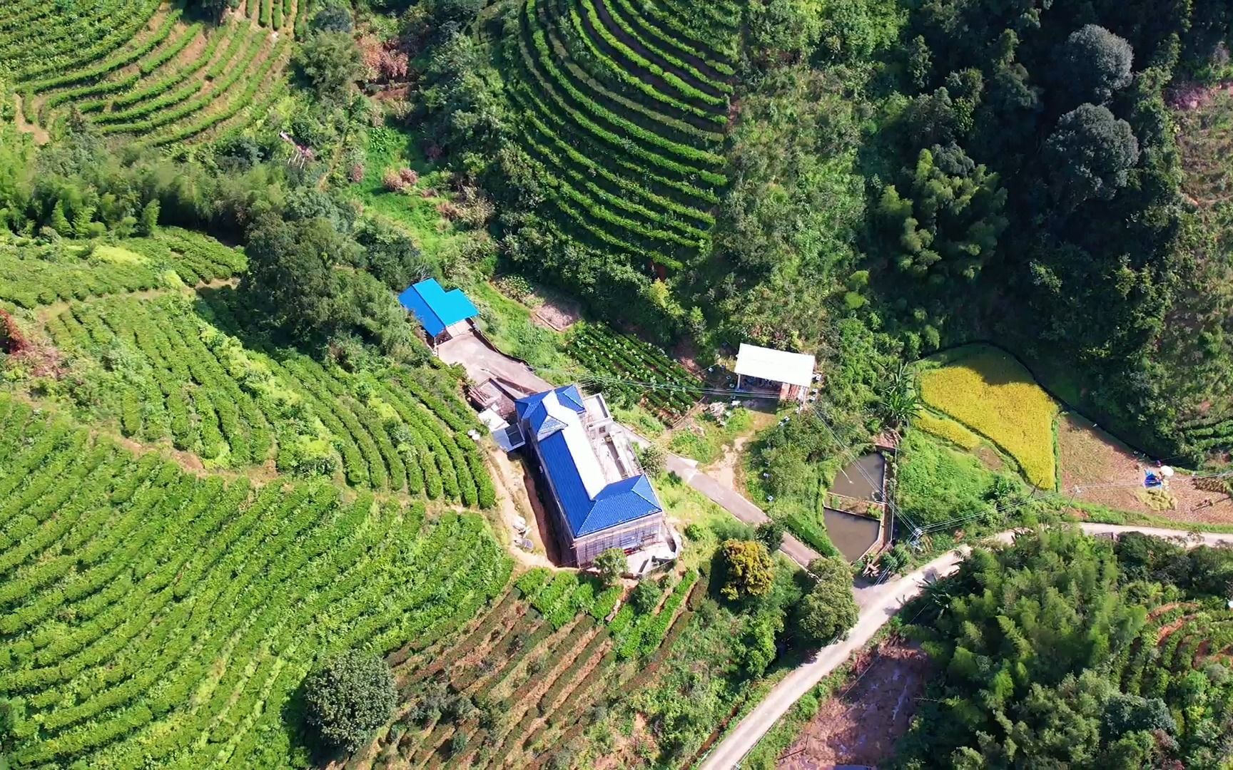 很多人都劝我不要在山嘴上建房子,不吉利,我就不信这个!