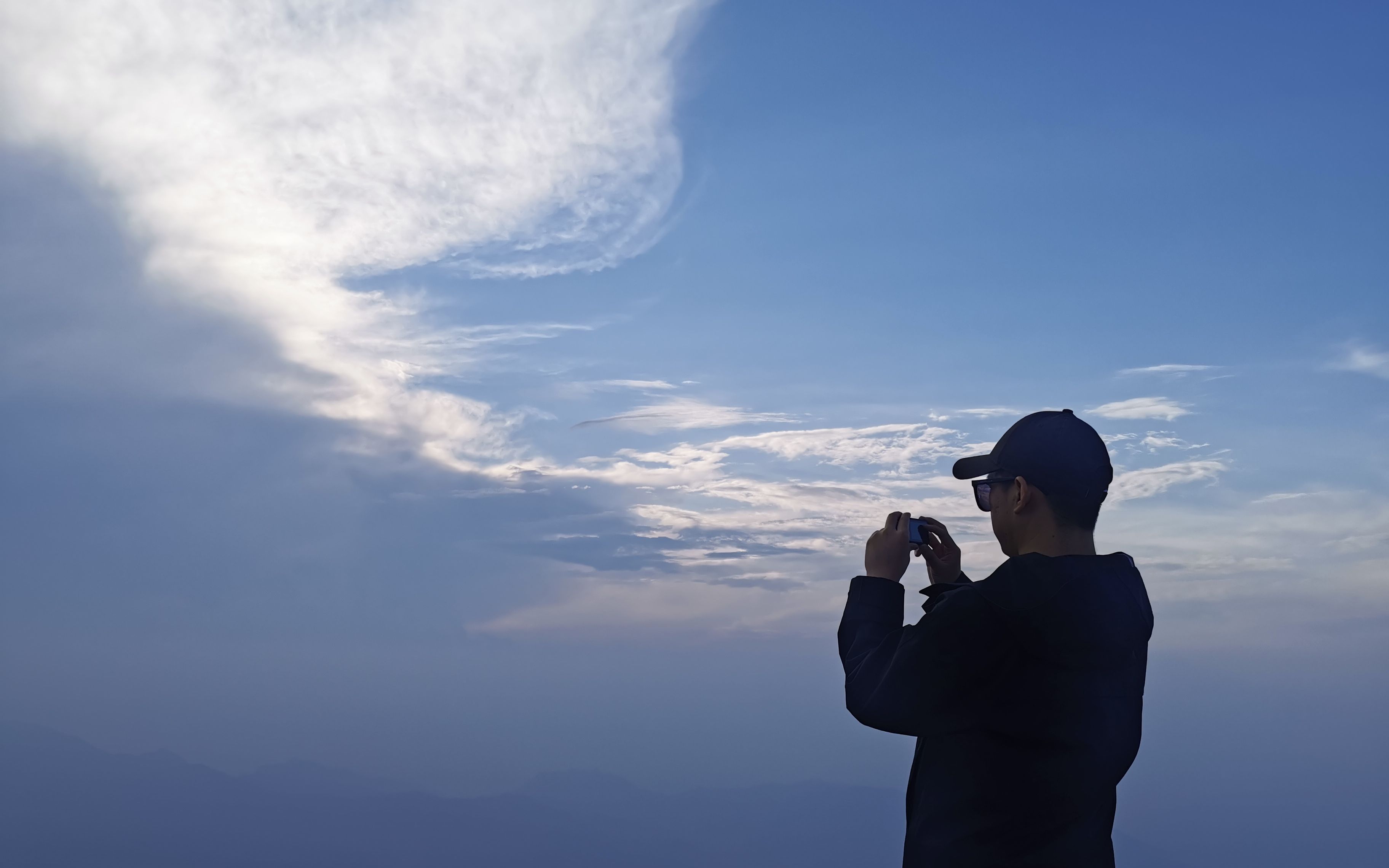 在北京看云海的好地方  百花山哔哩哔哩bilibili