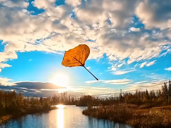 秋天的静美  治愈系风景