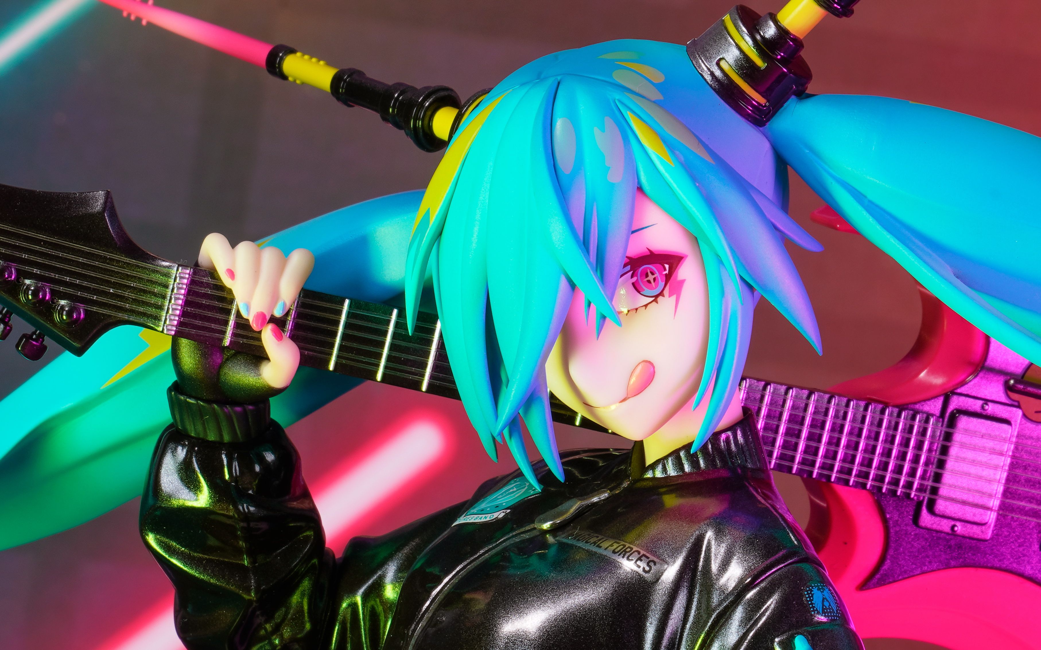 【手办来啦】stronger 初音未来 lam摇滚歌手 rock singer ver.