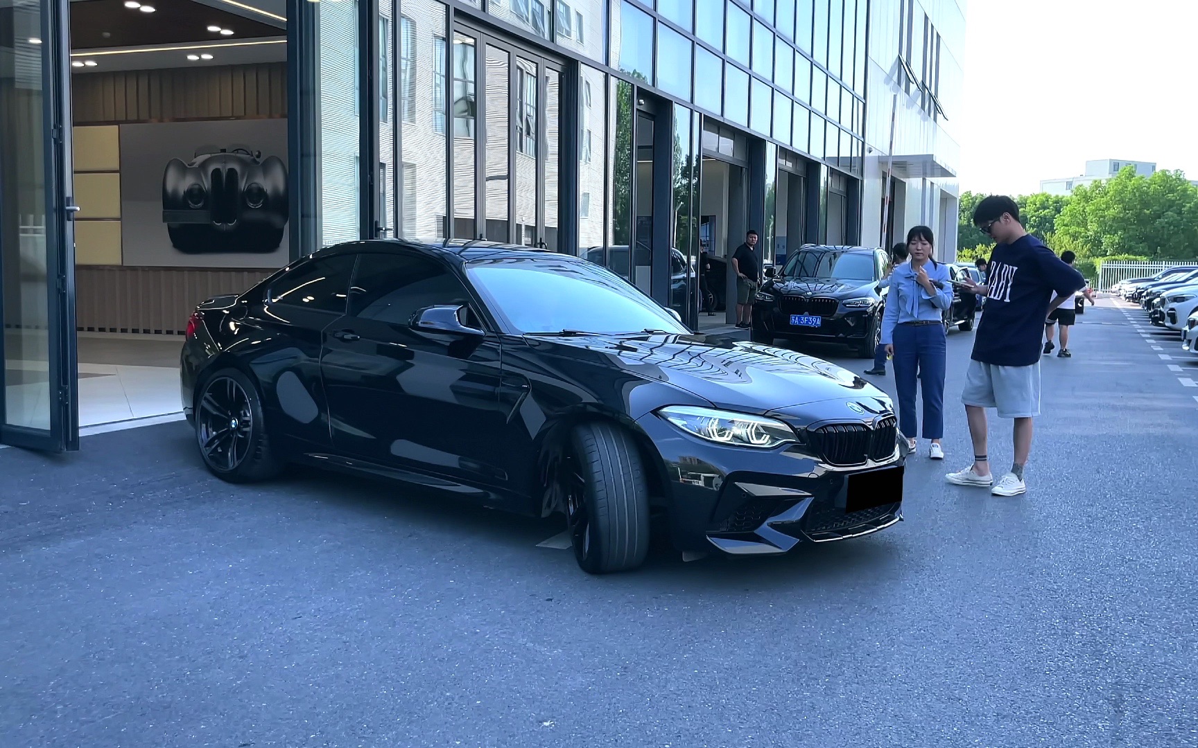 宝马f87 m2雷霆版 提车