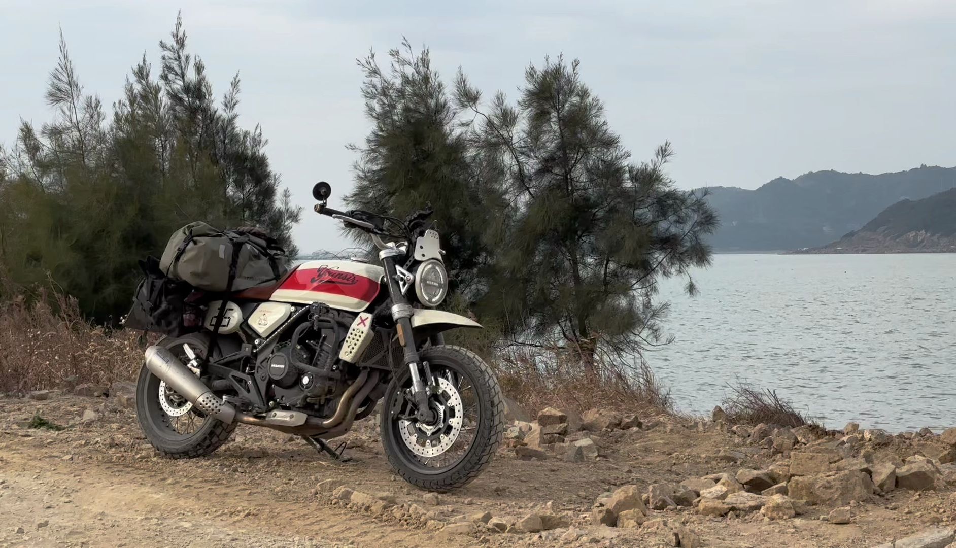 骑着复古摩托车去深山中摩旅|高金gk500