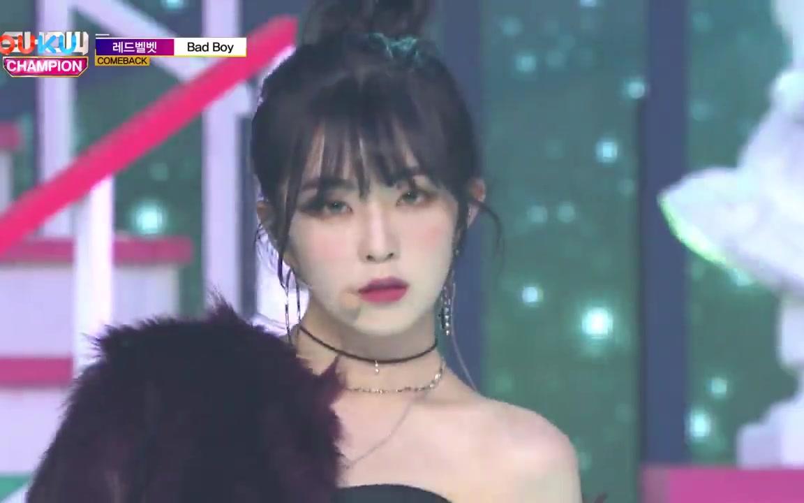 [图][RedVelvet]【RedVelvet】红贝贝 回归舞台 - Bad Boy 坏男孩@ 冠军秀 ALL LIVE 180207