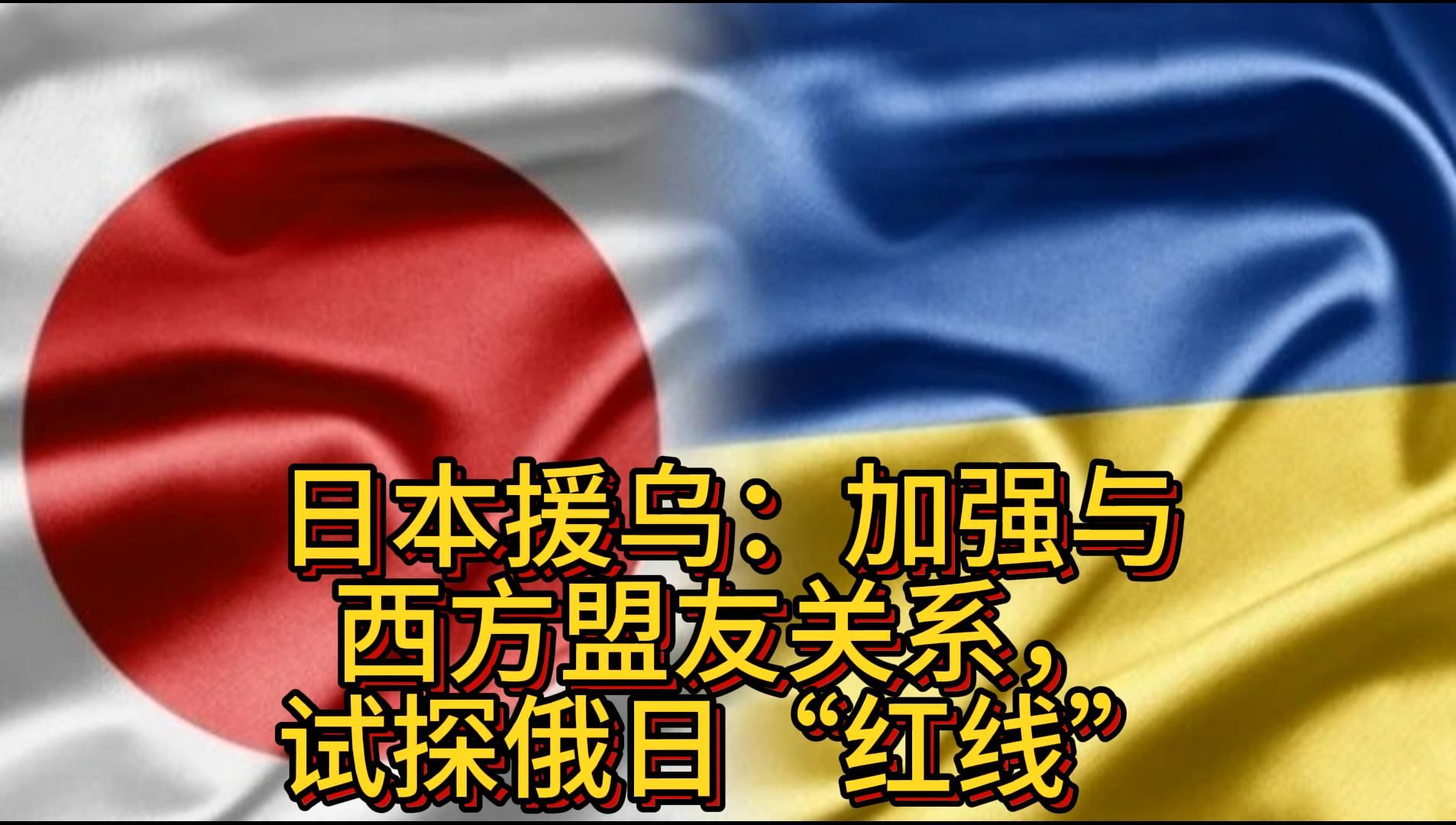 日本援乌:加强与西方盟友关系,试探俄日"红线"