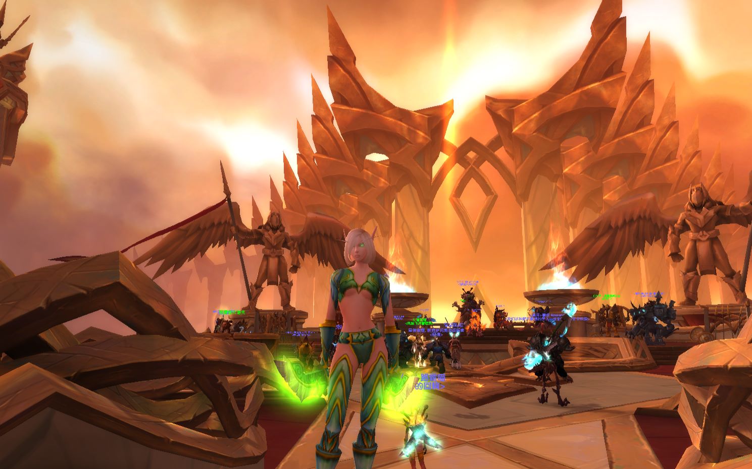 h暗夜堡垒-古尔丹实验视频