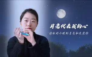 Download Video: 口琴《月亮代表我的心》今晚夜色真美