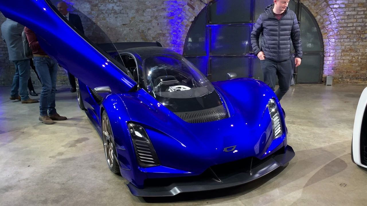 全球首台3d打印跑车 czinger 21c 伦敦亮相!