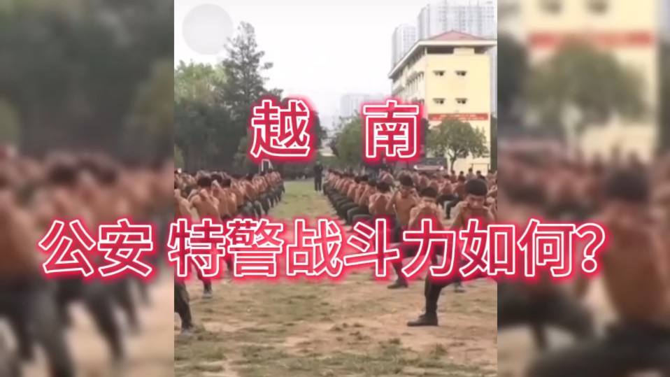 越南公安 特警战斗力如何?