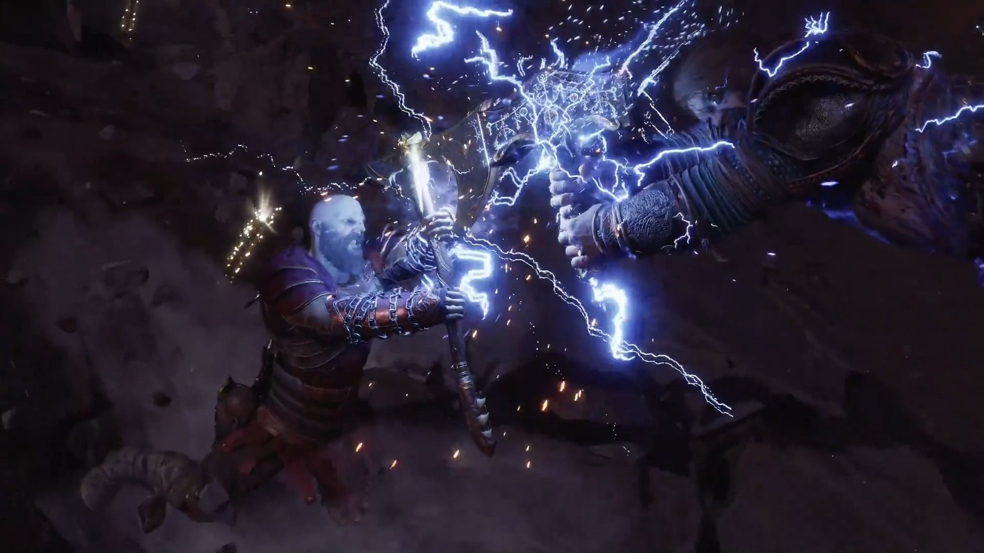 战神诸神黄昏最佳就是奎托斯与索尔的单挑-yuhanglee-yuhanglee-哔哩