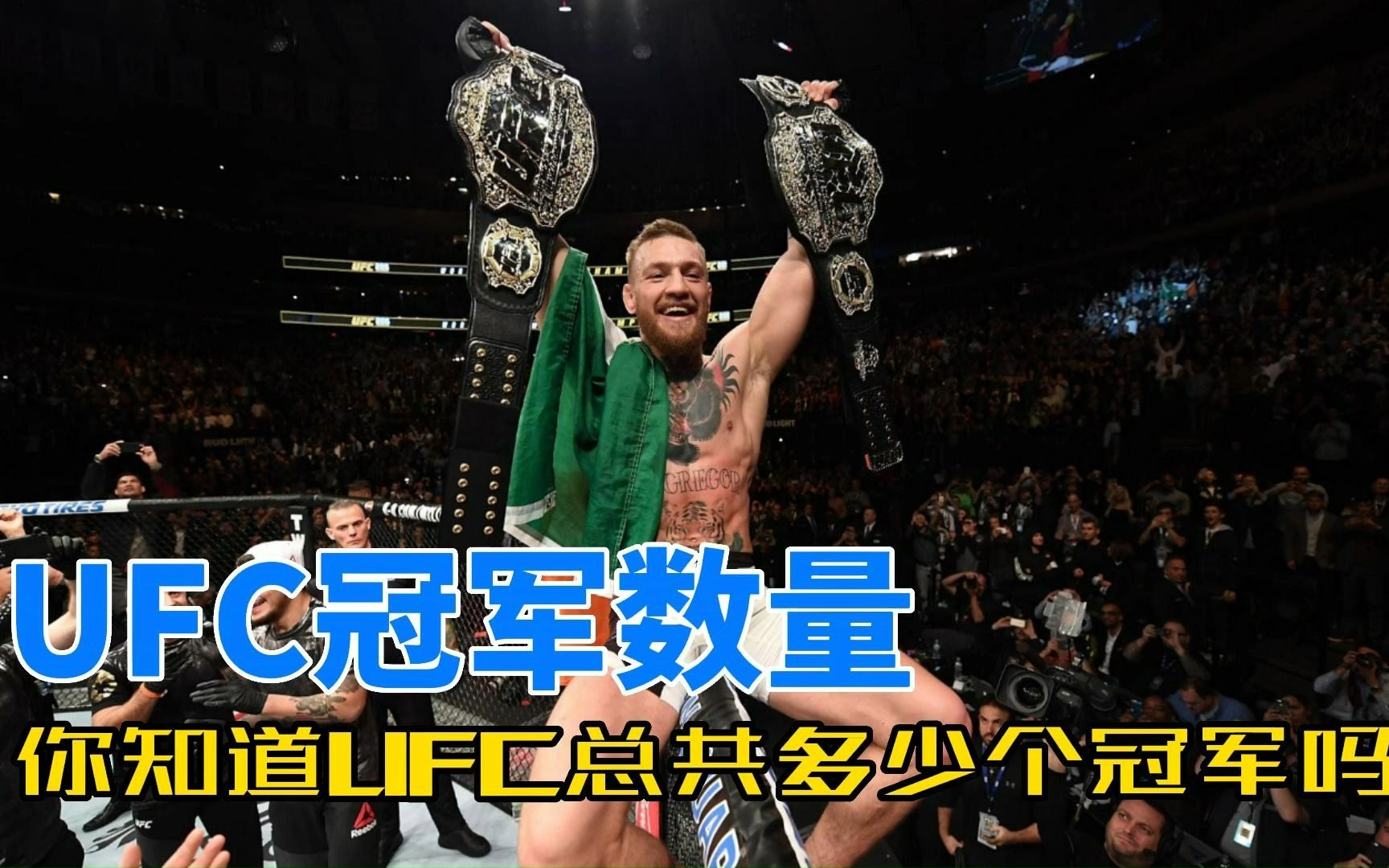 UFC成立至今,你知道产生过多少个冠军吗哔哩哔哩bilibili