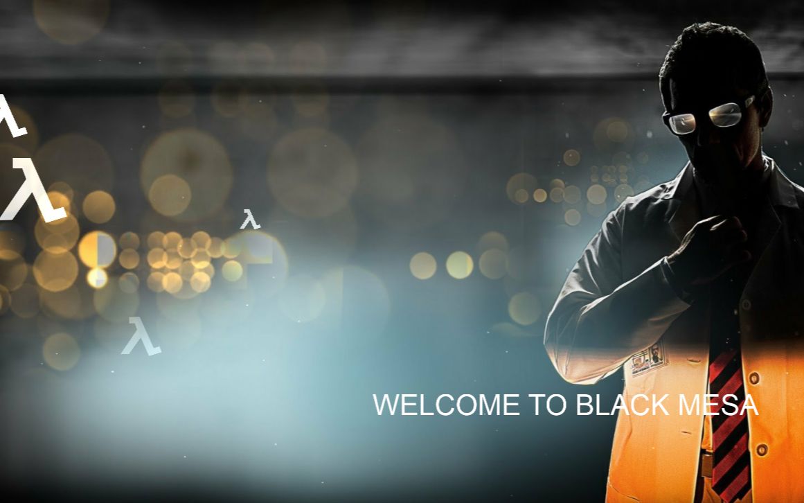 【半条命主题响应壁纸】welcome to black mesa & “”哩哔哩bilibili