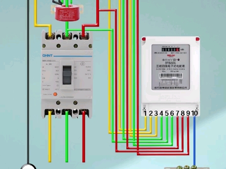 电表带互感器接线哔哩哔哩bilibili