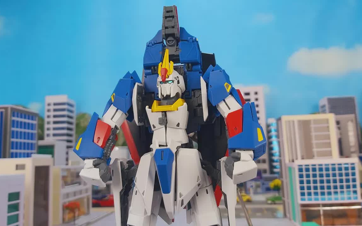 【模型技巧】mg ver.ka zeta z高达 定格动画 变型素组