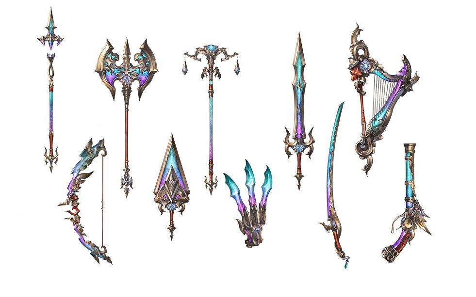 【碧蓝幻想】十天光辉武器皮肤攻击特效