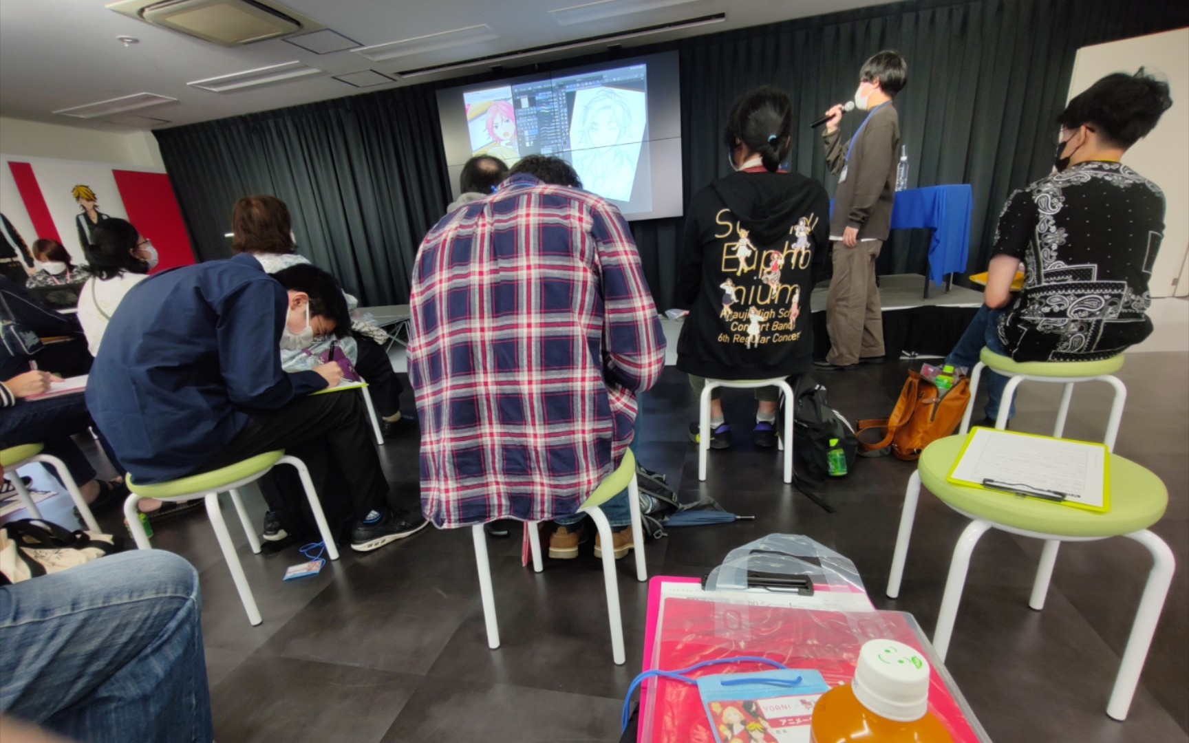 记录代代木动漫学院,open campus体验课的感受