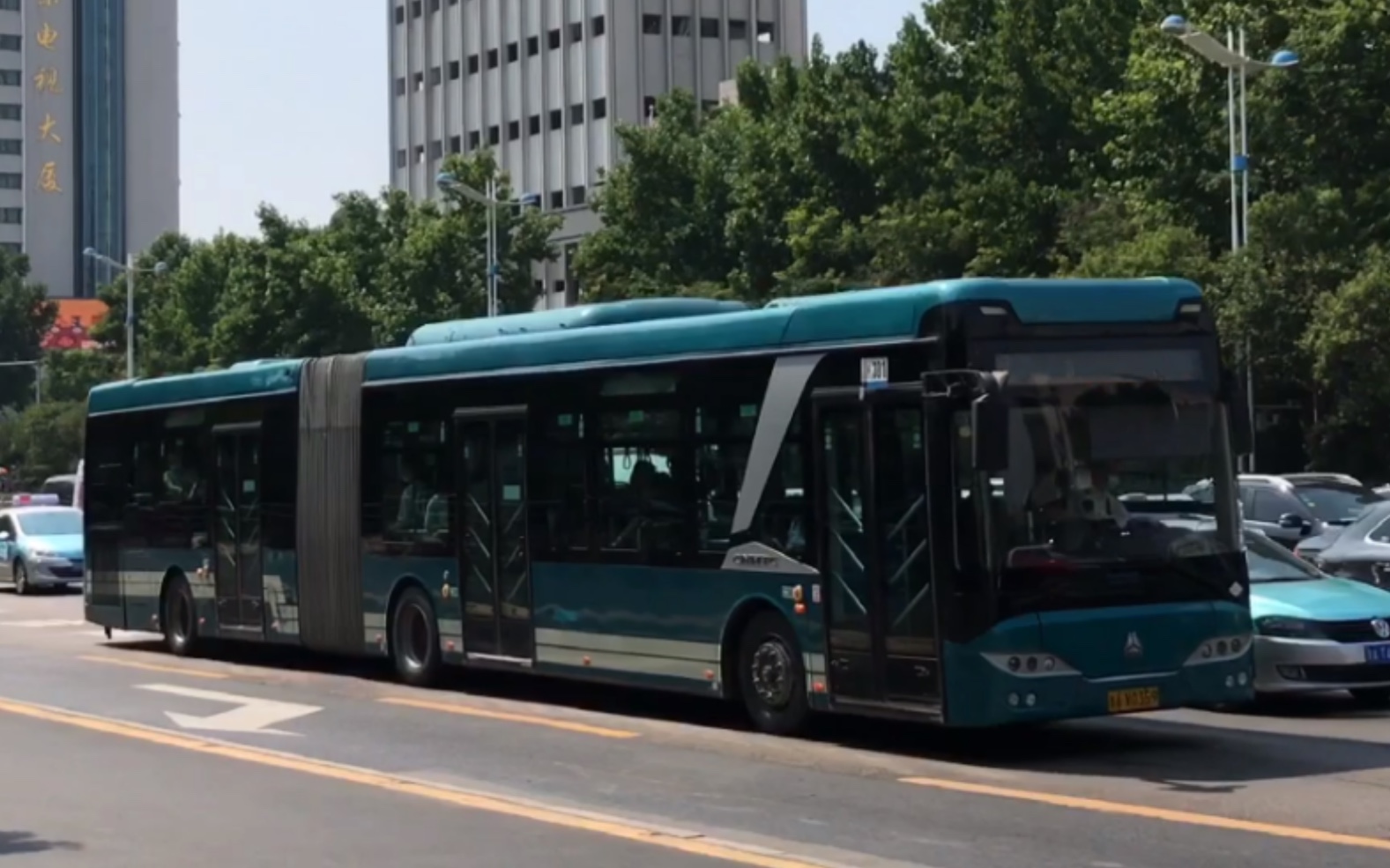 济南公交铰链车合集