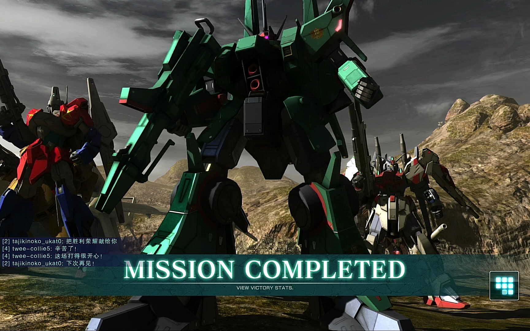 吉翁高性能量产重火力机飙狼试玩高达战斗行动2